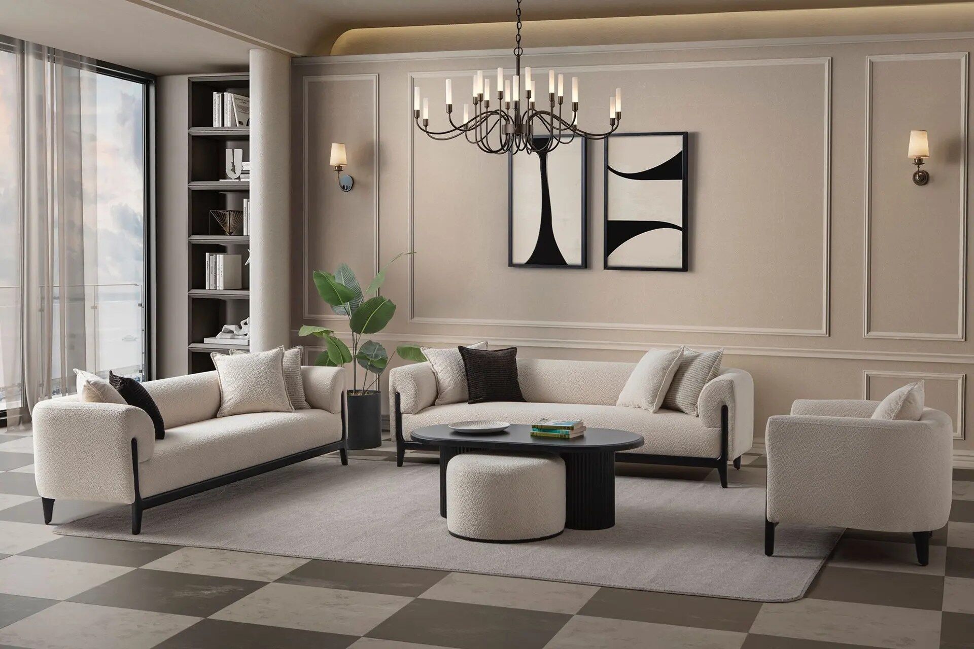 Bobois Koltuk Takımı - Modern ve konforlu İnegöl Mobilyası tasarımı, estetik detayları ve ergonomik yapısıyla yaşam alanınıza şıklık katıyor